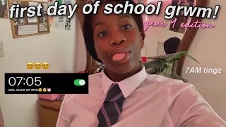 first day of school grwm! *year 9 / 8th grade* UK edition 📚