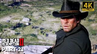 [4K] Red Dead Redemption 2 Gameplay Walkthrough Part 21 | ReShade ULTRA HD Graphics | No Commentary