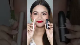 Dupe for MAC Ruby woo || Best & Affordable Red lipstick #shorts #makeup #short #youtubeshorts