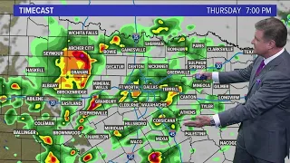 DFW Weather: Latest timeline for return of widespread rain chances