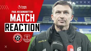 Paul Heckingbottom | Match Reaction Interview | Everton 0-1 Sheffield United