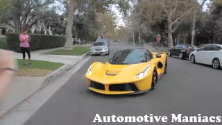 Ferrari LaFerrari Driving Recklessly in Beverly Hills