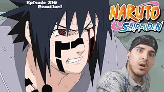 SASUKE MIGHT BE DONE?? NARUTO SHIPPUDEN EPISODE 210 REACTION!!!  ( The Forbidden Visual Jutsu! )