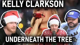 Kelly Clarkson - Underneath the Tree REACTION!! | OFFICE BLOKES REACT!!