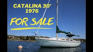 Yacht Catalina 30' 1976 FOR SALE!