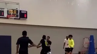 Playboi Carti Gets Buckets During Pickup Basketball Game