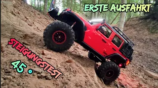 DF-4S Pro🧡DF Models Highend Crawler im Offroad Steigungstest bis 45°und Seilwinde #offroad #best #df