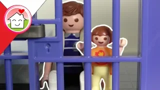 Playmobil policja po polsku Tata i Ania w areszcie - Rodzina Hauserow - Zabawki dla dzieci