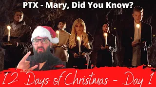 Pentatonix - "Mary, Did You Know?" | Metalhead's First Time Hearing!