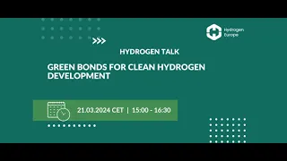 Hydrogen Talk: Green Bonds for Clean Hydrogen Development