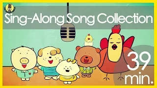 Sing-along Songs for Kids | The Singing Walrus | 39 Minutes