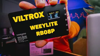 Обзор Viltrox Weeylite RB08P - компактный накамерный RGB свет для видео!