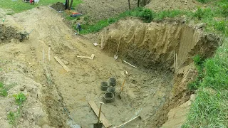 Root cellar - Build site day 1/6