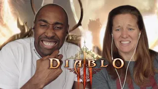 Non - Diablo Players Reacts To Diablo 3 All Cinematic #Part 2