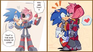 Rusty Rose is Sonic's TALL ROBOT GF?! (Sonic Comic Dub)
