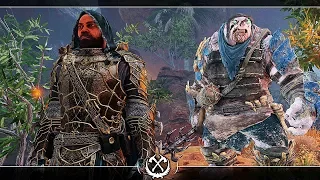 SHADOW OF WAR - NEW HIGH LEVEL UNIQUE MARAUDER BEASTMASTER OVERLORD IN DESERT