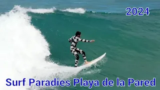 Surf paradies Playa de la Pared 03/2024