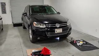 2012 Volkswagen Touareg TDI, oil change