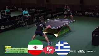 Panagiotis Gionis vs Amir Hossein Hodaei | Durban 2023 World Table Tennis Championships