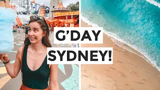 FIRE AND RAIN?! A Week in Sydney Australia (Sydney Vlog)