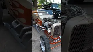 T Bucket Ford Flathead V8 #hotrods #shorts #ford #musclecar