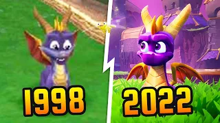 Evolution of Spyro the Dragon Games [1998-2022]
