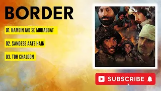 Border Full Movie Songs | Sunny Deol, Suniel Shetty, Akshaye Khanna | 90's Old Hindi Songs