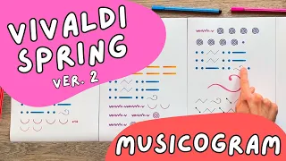 MUSICOGRAMMA - Primavera (VER. 2) Vivaldi - Musica classica per bambini!