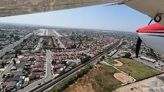 Cessna 172 Flight from Fullerton (KFUL) to Compton (KCPM)