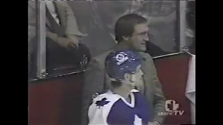 Chicago Blackhawks Toronto Maple Leafs Apr. 9, 1986 Game 1 Highlights