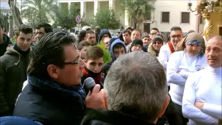 Cereo Pescivendoli Uscita ufficiale E festeggiamenti Per Il Centro Di Catania 01/02/2015 (HD)