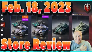 What to Buy in Store Feb 17, 2023 WOT Blitz | Littlefinger on World of Tanks Blitz
