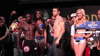 Giullermo Rigondeaux vs Moises Flores - OFFICIAL WEIGH IN