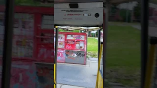 Zatvaranie dvery v trolejbuse škoda 14tr