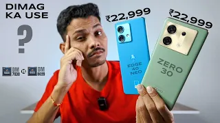 Moto Edge 40 Neo vs Infinix Zero 30 // Dimensity 7030 vs 8020 War 😲