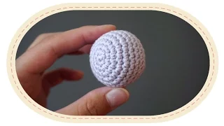 Основные приемы вязания амигуруми. Идеальный шар крючком. Amigurumi basics, perfect crochet sphere.