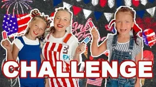 THE 4th of JULY CHALLENGE! POP ITS!?