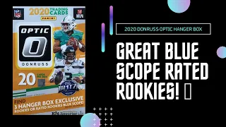 2020 NFL Donruss Optic Hanger Box from Walmart - Nice Variations and Rated Rookies