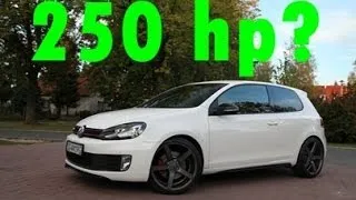 Stock Golf 6 GTI vs Golf 6 GTI ( APR intake, MG Exhaust)