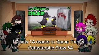 Class 1A reacts to Game Theory: Catastrophe Crow 64