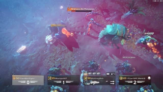 Helldivers (PC): Exterminating the Bug Hive Lord boss