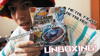 Beyblade Metal Fight 4D "L-Drago and Pegasus" Unboxing and Battles!