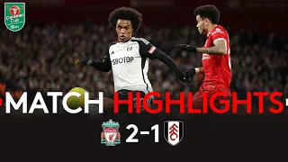 HIGHLIGHTS | Liverpool 2-1 Fulham | All To Play For In The Second Leg At The Cottage 🏠