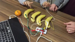 Makey Makey- Meyveler İle Piyano - İlkokul Kodlama Dersleri