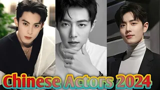 "Top 10 Most Handsome Chinese Actors of 2024: Rising Stars and Popular Faces!"