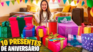 BELINHA GANHOU 10 PRESENTES DE ANIVERSÁRIO EM 10 DIAS