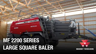 Field Settings and Adjustments on the Hesston By Massey Ferguson 2200 Series Large Square Baler