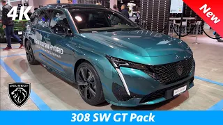 Peugeot 308 SW 2022 - FIRST Look in 4K | Exterior - Interior (GT Pack), HYBRID, Price