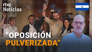 EL SALVADOR: BUKELE se AUTOPROCLAMA GANADOR de las elecciones con el 85% de los VOTOS | RTVE