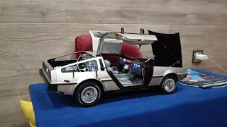 Собираем модель Delorean dmc 12 из фильма назад в будущее. (70 выпуск из 130) продолжение скоро...